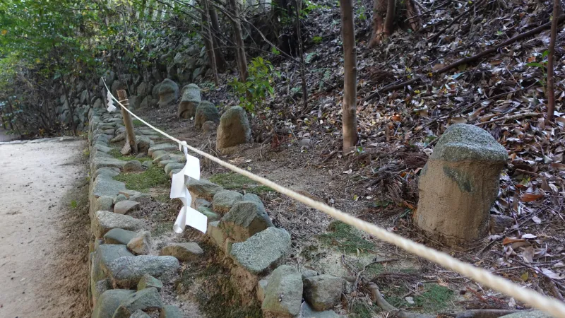 飛鳥坐神社の陰陽石