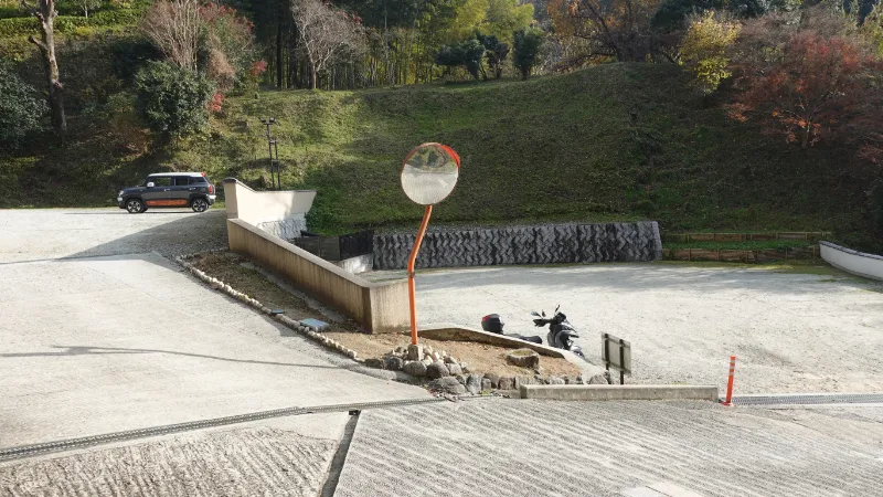 岡寺第一臨時駐車場と岡寺第二臨時駐車場